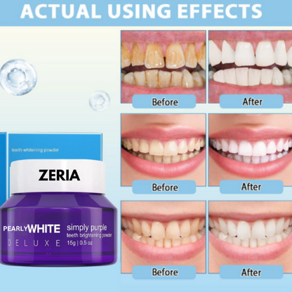 Purple Teeth Whitening Powder