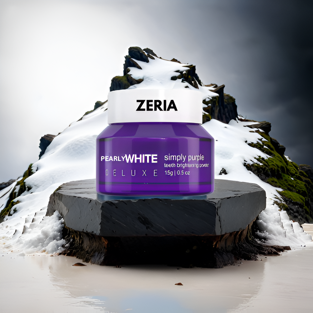 Purple Teeth Whitening Powder